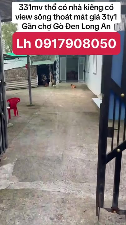 Nhà mặt tiền đường 5m Phước Lợi, Bến Lức 331m² giá 3.1 tỷ - View sông thoáng mát!