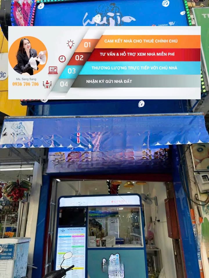 Nhà mặt tiền Thành Thái, Quận 10 - Diện tích 45m² giá 20 triệu - Kinh doanh tự do!