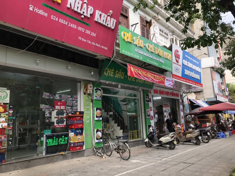 Mặt bằng kinh doanh Đào Tấn, quận Ba Đình 45m² giá 30 triệu - Kinh doanh sầm uất ngay trung tâm!