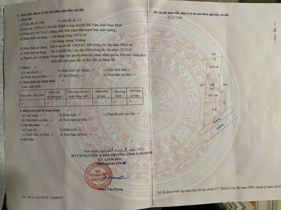 Đất nền Trường Chinh, Nam Định 328m² giá 3.8 tỷ - Cơ hội đầu tư hấp dẫn!