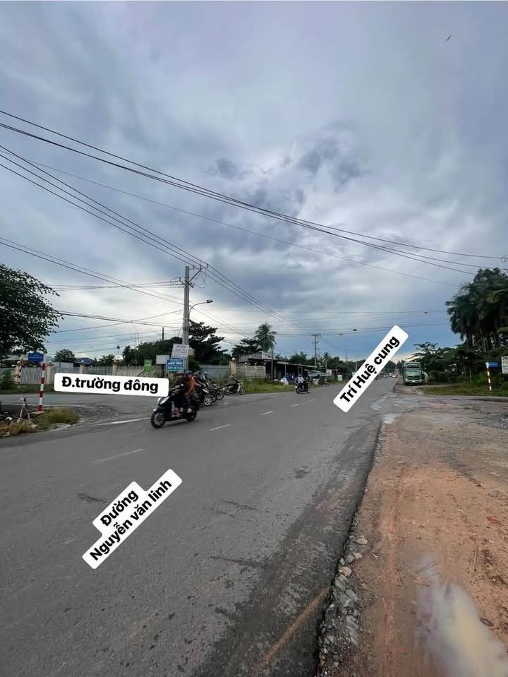 Đất nền 550m² Trường Đông, Hòa Thành, Tây Ninh - Sổ hồng chính chủ chỉ 1.1 tỷ!