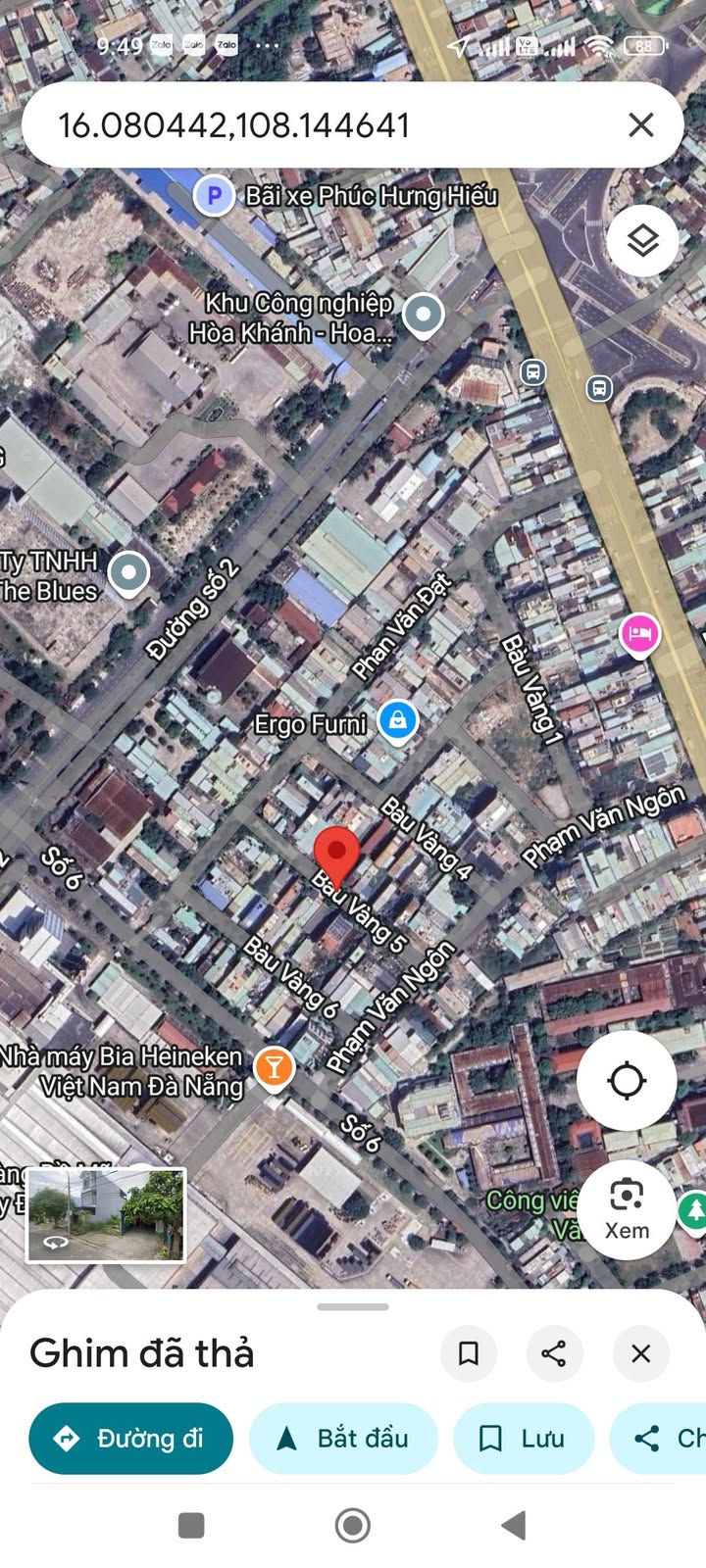 Đất nền mặt tiền đường Bàu Vàng 5, Liên Chiểu, Đà Nẵng 100m² giá 4.25 tỷ - Vị trí đẹp, tiện ích đầy đủ!