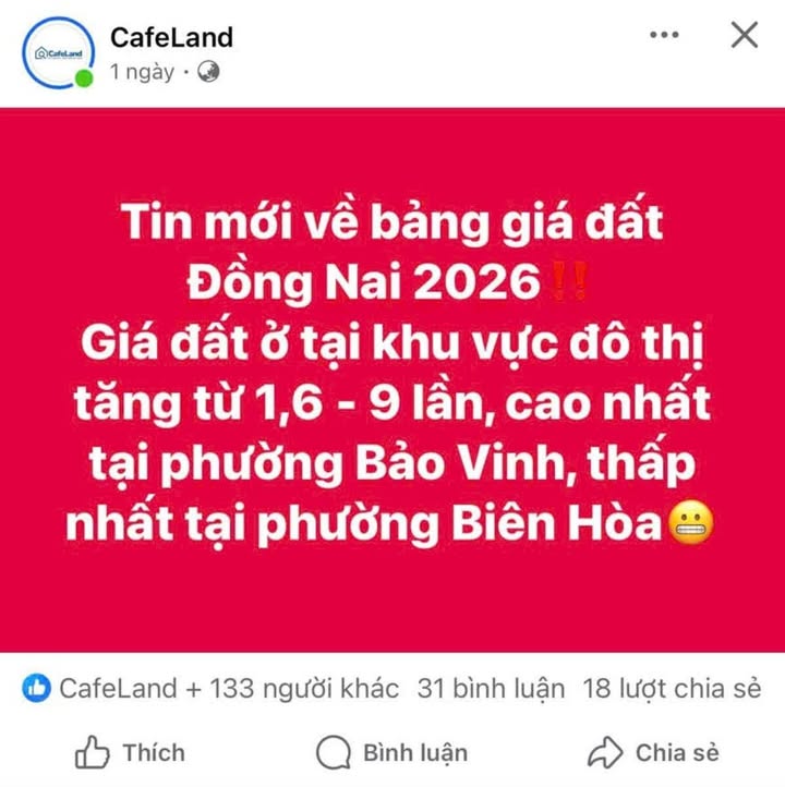 Đất thổ cư Bảo Vinh B, Long Khánh 105m² giá 980 triệu - Sổ đỏ chính chủ!