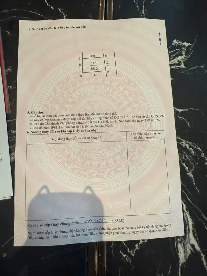 Đất nền Tân Minh Sóc Sơn 55m² - Cơ hội đầu tư tuyệt vời!