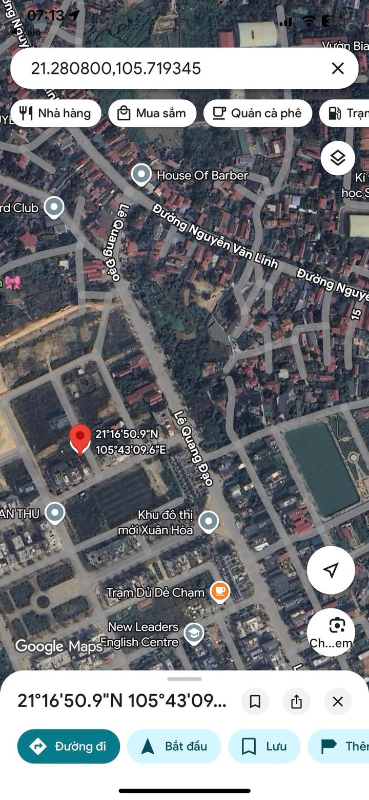 Đất nền KĐT Điện Nước, Xuân Hòa 125m² giá 3 tỷ - Đầu tư sinh lời ngay!