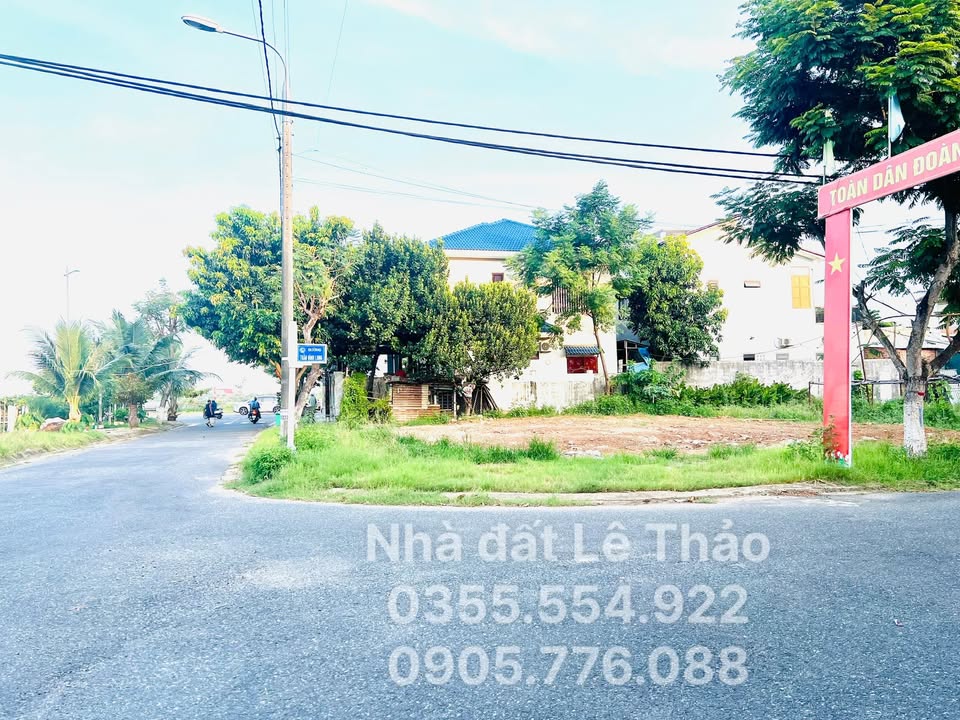 Đất nền lô góc 2 mặt tiền Trần Đình Long, Cẩm Lệ 268.7m² giá 17 tỷ - An ninh tốt, dân trí cao!