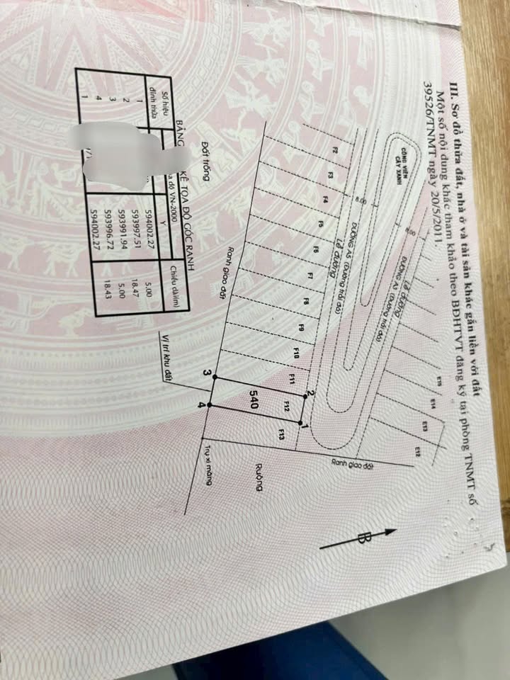 Đất nền khu 38ha Quận 12 95m² giá 7.9 tỷ - Đầu tư sinh lời ngay!