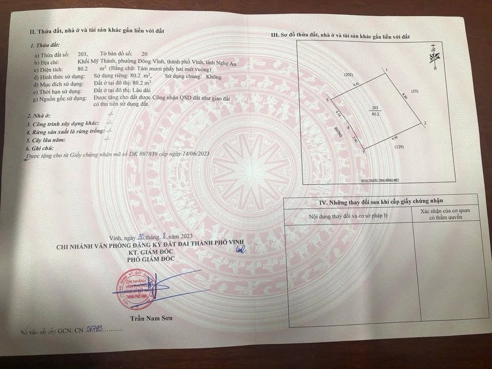 Đất Đông Vĩnh Vinh 80m² giá 1 tỷ - Mặt tiền 9m xây nhà cực đẹp!