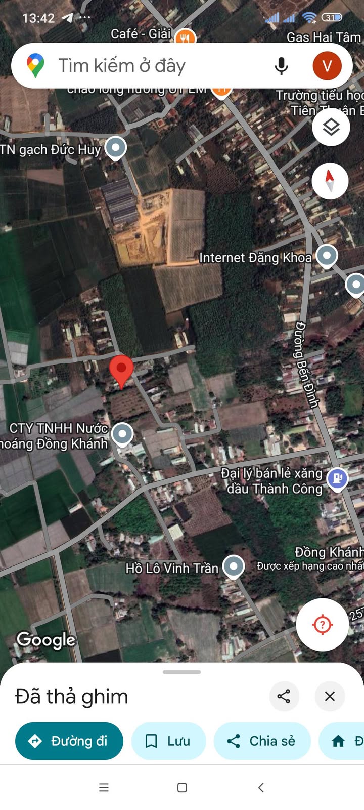 Đất nền Ấp Bàu Tép, Xã Bến Cầu 400m² - Thổ cư sẵn, giao thông thuận lợi!