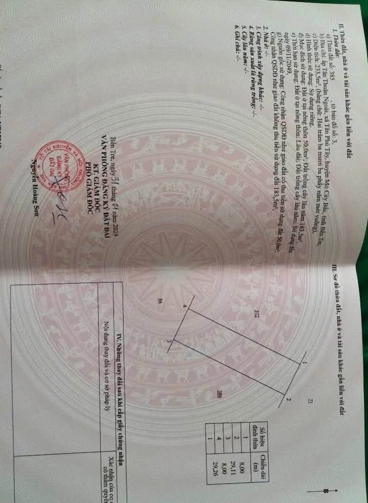 Đất nền Tân Phú Tây 233m² giá 350 triệu - Tiềm năng đầu tư tuyệt vời!