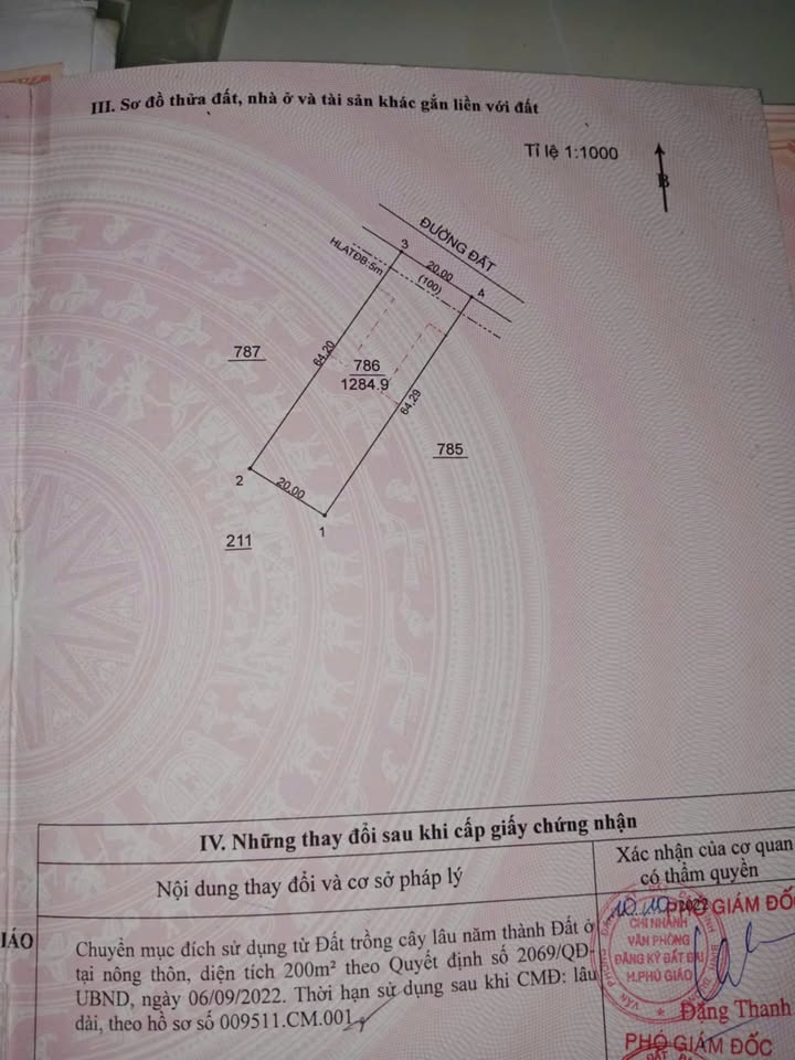 Đất nền Vĩnh Hòa - 1300m² giá 3.5 tỷ - Vị trí đắc địa gần trường học!