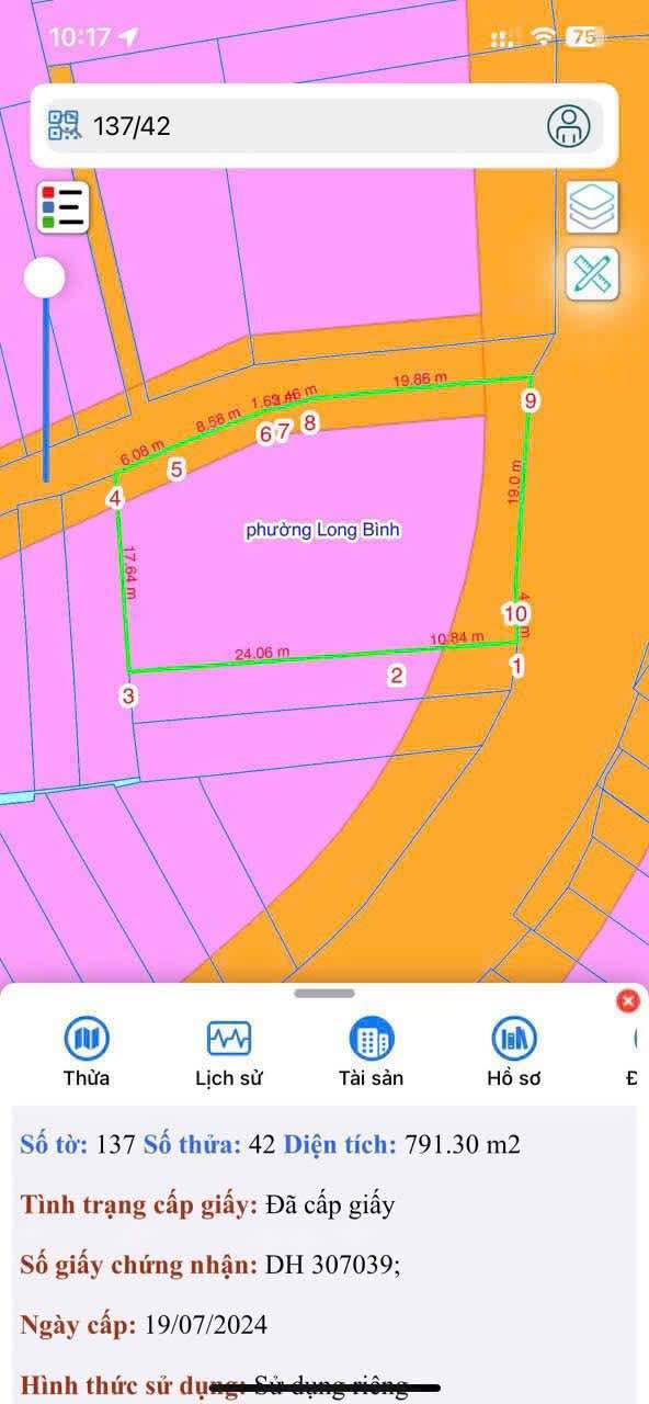 Đất nền Biên Hòa 791m² giá 25 tỷ - Mặt tiền kinh doanh sầm uất!