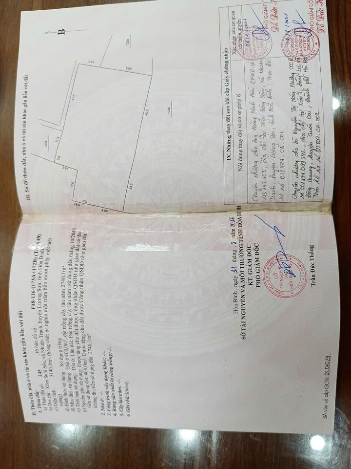 Đất nền Nhuận Trạch Lương Sơn 3100m² giá 9.3 tỷ - Đầu tư nghỉ dưỡng lý tưởng!