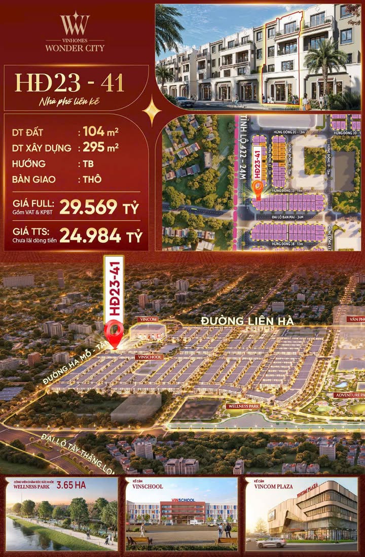 Shophouse Đan Phượng 103m² - Vị trí đắc địa, sinh lời vượt trội!