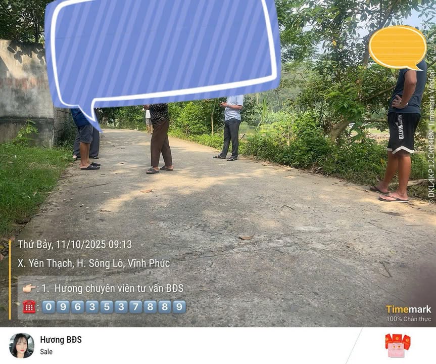 Đất nền Yên Thạch, Sông Lô, 110m² - Gần KCN Sông Lô 2, view hồ đẹp!