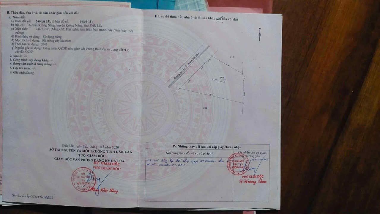 Đất mặt tiền đường Nguyễn Tất Thành, Krông Năng 2000m² - Giá thỏa thuận, thuận lợi đầu tư!