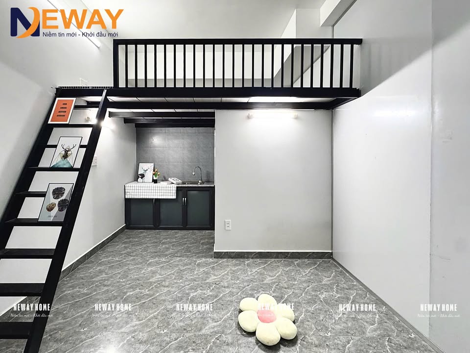 Phòng gác cao Tân Sơn Nhì 30m² - Full tiện nghi, gần ĐH Công Nghệ!