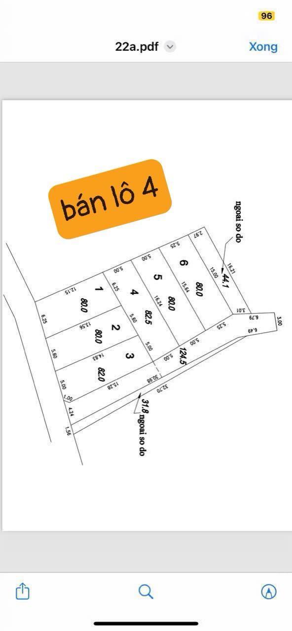 Đất du lịch Hồng Vân 82m² giá chỉ 4.838 tỷ - Chính chủ bán gấp!