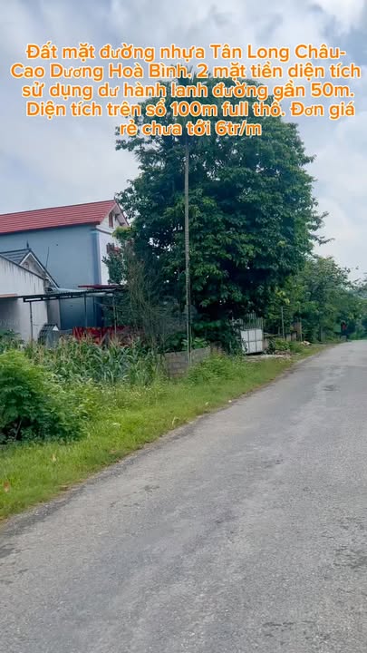 Đất nền Cao Dương Lương Sơn 100m² giá chỉ 600 triệu - Sổ đỏ chính chủ, thuận tiện xây dựng!