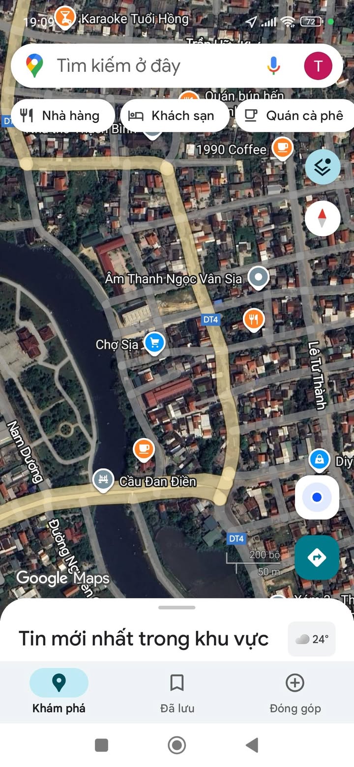 Đất nền mặt tiền đường DT4, Sịa 138m² chỉ 1.38 tỷ - Vị trí đắc địa, cơ hội đầu tư hấp dẫn!