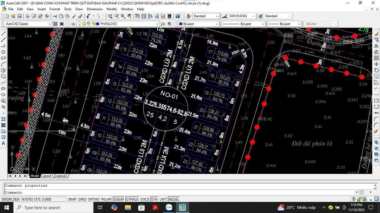Đất nền liền kề 132m² tại khu phố 8, Tam Quan - Giá chỉ 950 triệu