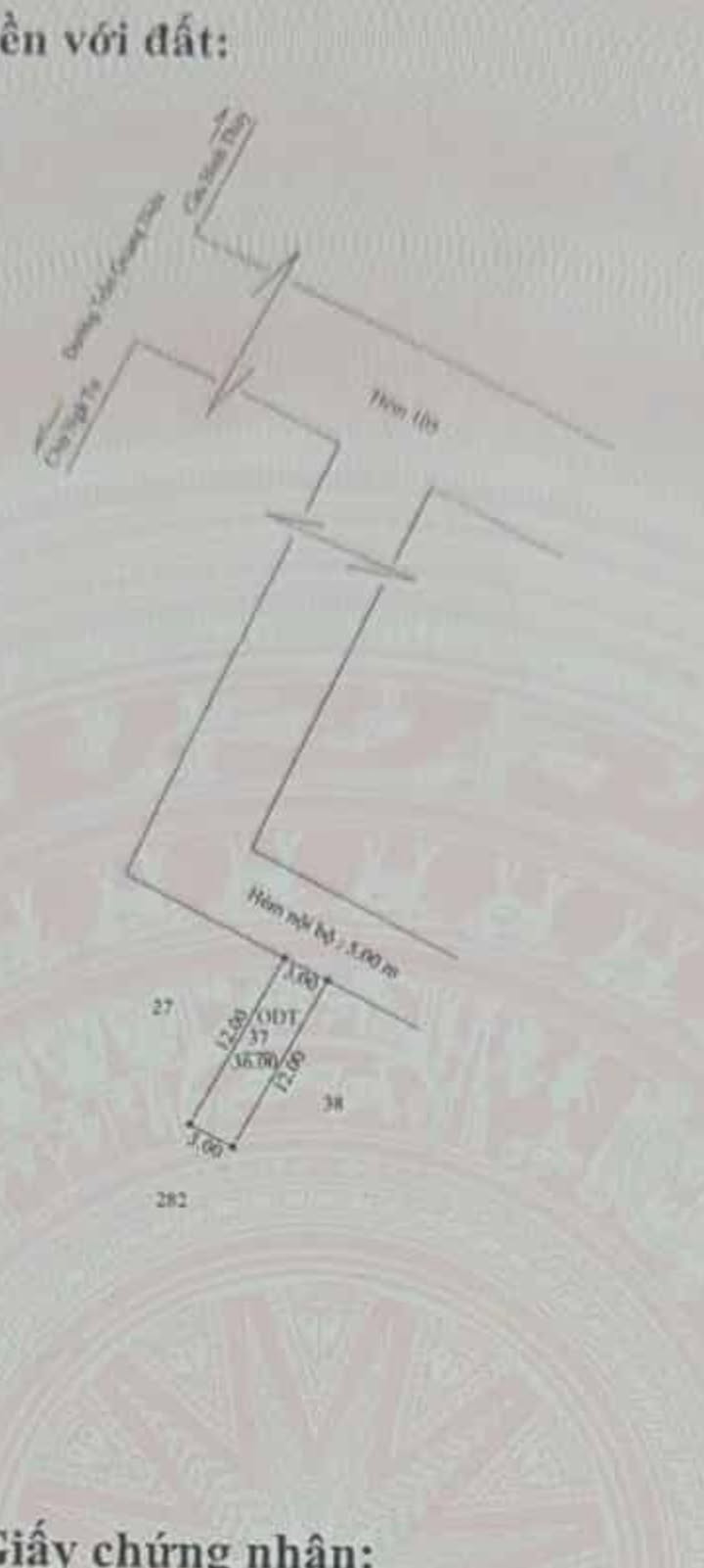 Nhà cấp 4 Hẻm 105 Trần Quang Diệu 36m² giá 1.12 tỷ - Đầu tư sinh lời ngay!