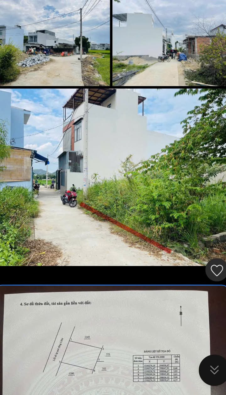 Đất Gò Ngựa, Vĩnh Thạnh, Nha Trang 63m² giá 1.48 tỷ - Đầu tư sinh lời lý tưởng!