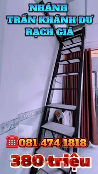 Nhà riêng 17m² Rạch Giá giá 380 triệu - Sổ hồng chính chủ, thổ cư 100%!