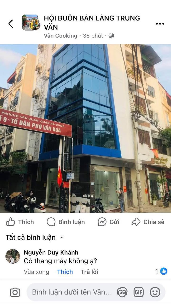 Nhà mặt phố Chiến Thắng, Hà Đông 45m² giá chỉ 25 triệu - Phù hợp mọi loại hình kinh doanh!