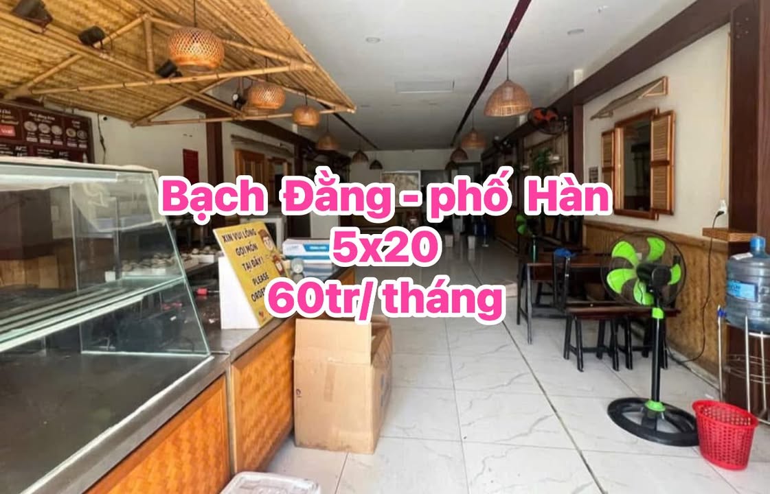 Nhà nguyên căn cho thuê phố Bạch Đằng, Nha Trang 100m² - Mặt tiền đẹp, kinh doanh thuận lợi!