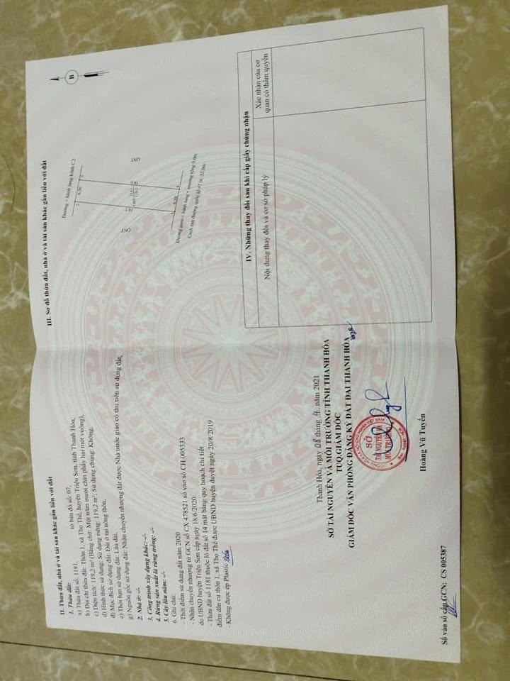 Đất nền Thọ Thế, Triệu Sơn 123m² giá thỏa thuận - Cơ hội đầu tư hiếm có!