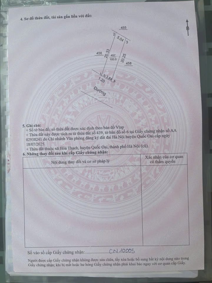 Đất thổ cư 100m² mặt đường DH09, xã Phú Cát, giá chỉ 4 tỷ - Cơ hội đầu tư tuyệt vời!
