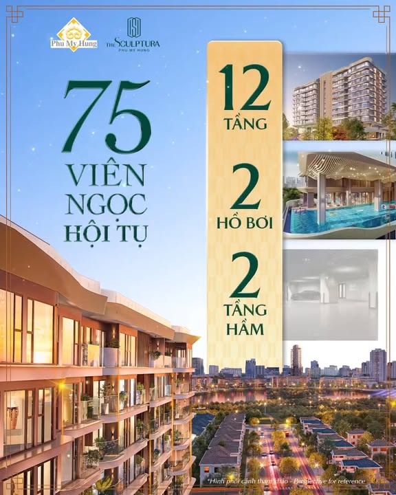Căn hộ The Sculptura tại Phú Mỹ Hưng 2370m² - Ngọc lục bảo giữa lòng thành phố!