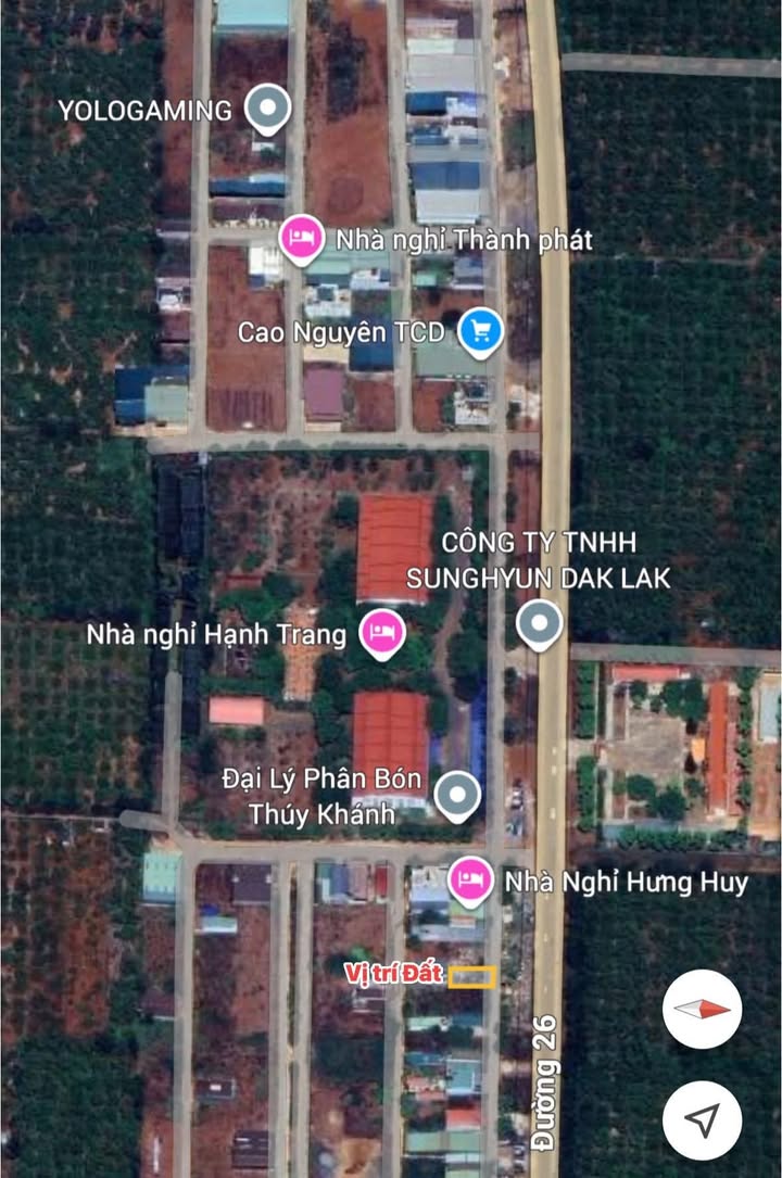 Đất nền mặt tiền Quốc lộ 26, Khu đấu giá Thái Bình Dương 100m² giá 4 tỷ - Đầu tư sinh lời ngay!