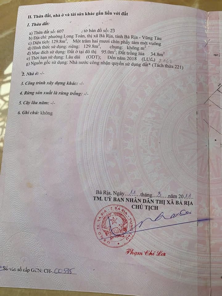 Đất nền hẻm 25 Trần Chánh Chiếu, Long Toàn, 129m² chỉ 1.4 tỷ - Cơ hội đầu tư hấp dẫn!