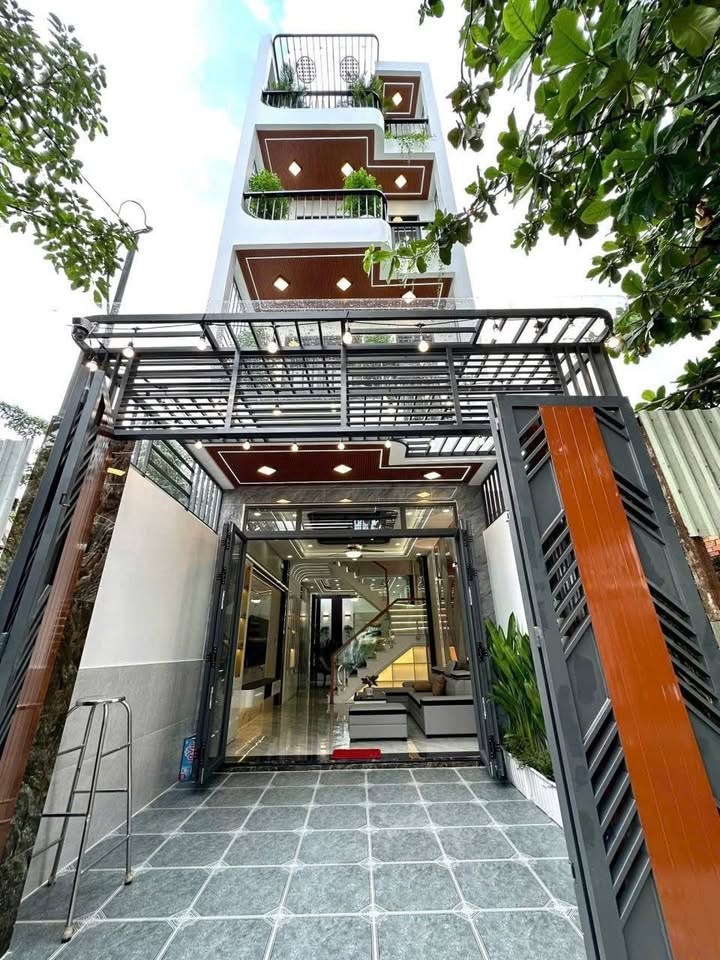 Nhà phố xây mới đường Lâm Thị Hố, Tân Chánh Hiệp, 64m² giá 6.68 tỷ - Full nội thất sang trọng!