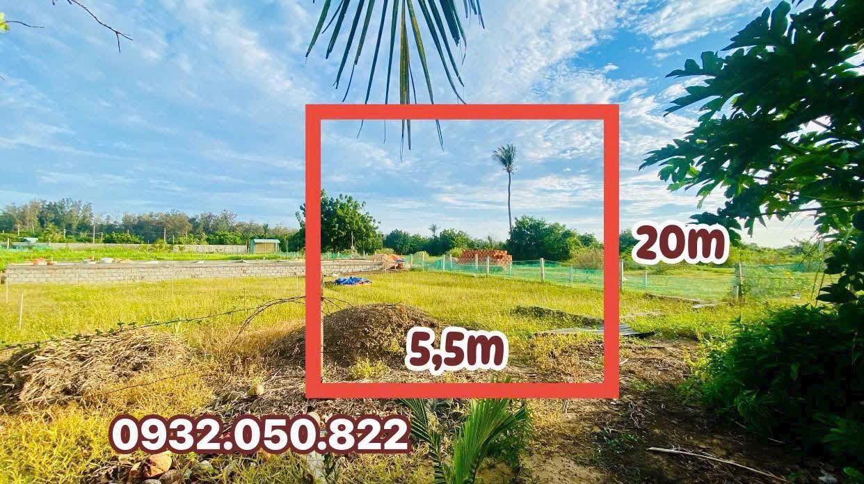 Đất ở tại Phan Rí Cửa 110m² - Gần sân bóng Thiên Phú