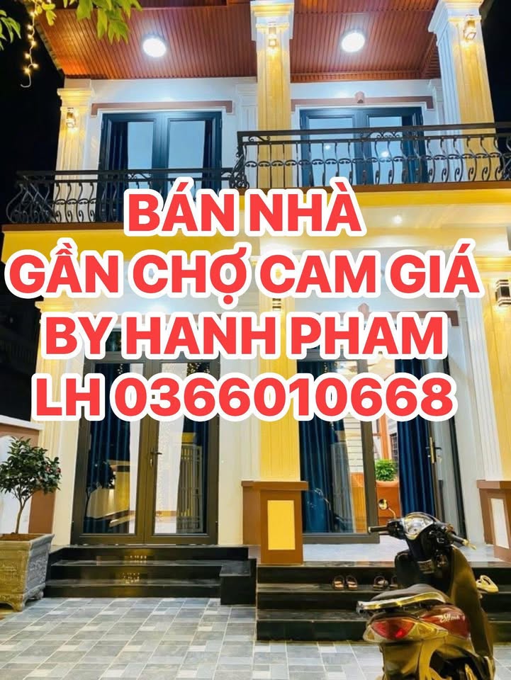 Biệt thự tân cổ điển 100m² tại Thái Nguyên giá 2.3 tỷ - Thiết kế sang trọng, khu dân cư văn minh!