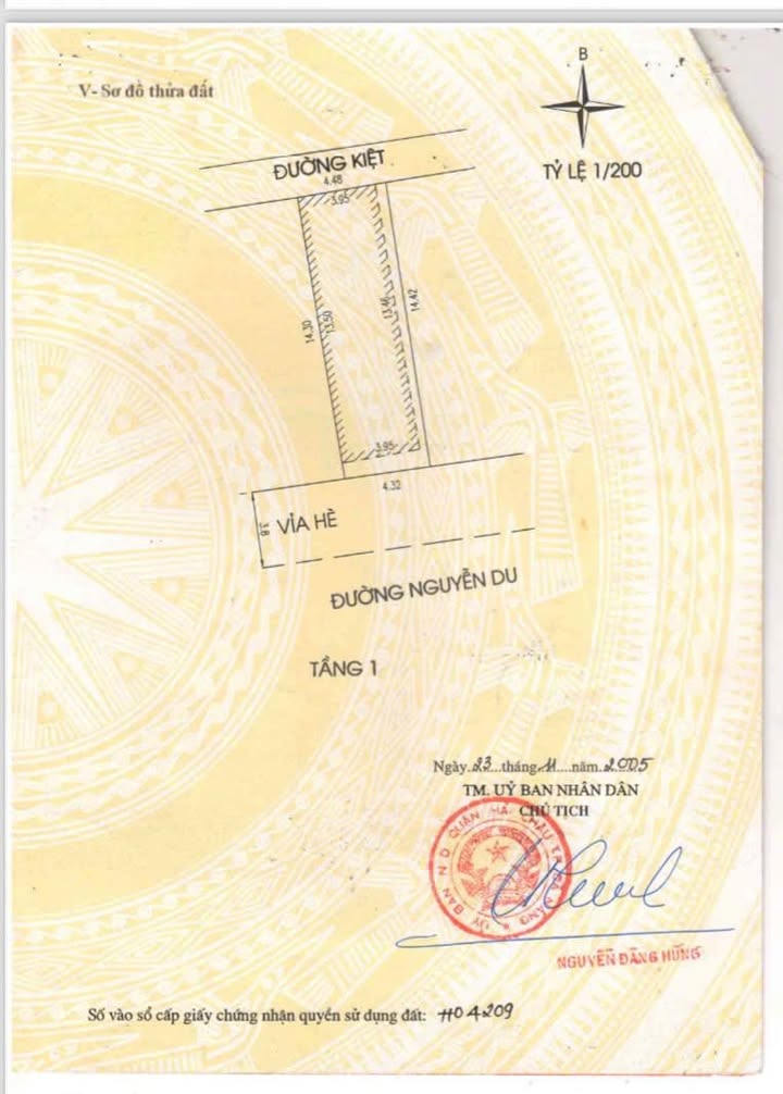 Nhà phố 2 tầng và 4 tầng tại Nguyễn Du, Hải Châu – Đà Nẵng, 130m², giá 30 tỷ - Cơ hội đầu tư hấp dẫn!