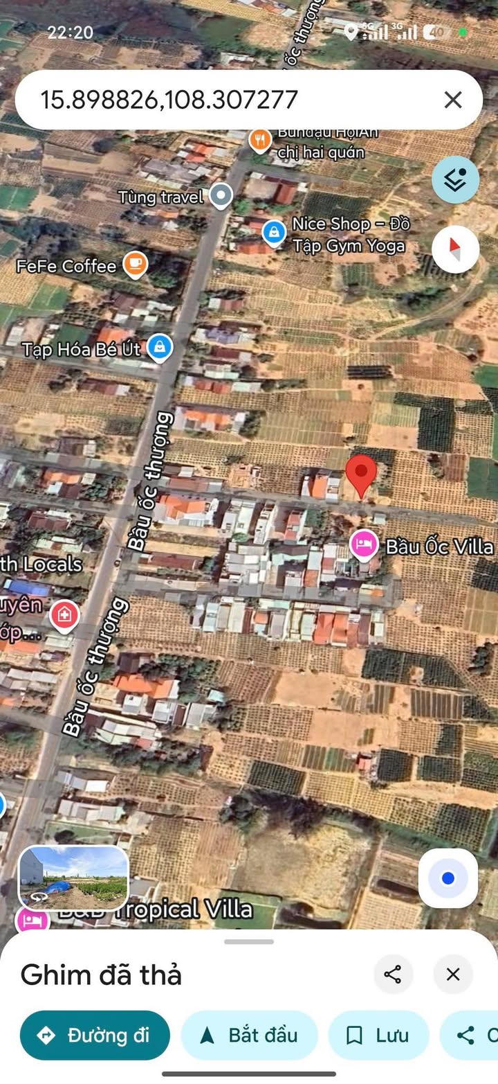 Đất thổ cư Cẩm Hà Hội An 140m² giá 1 tỷ - Hướng Tây Nam, vị trí đẹp