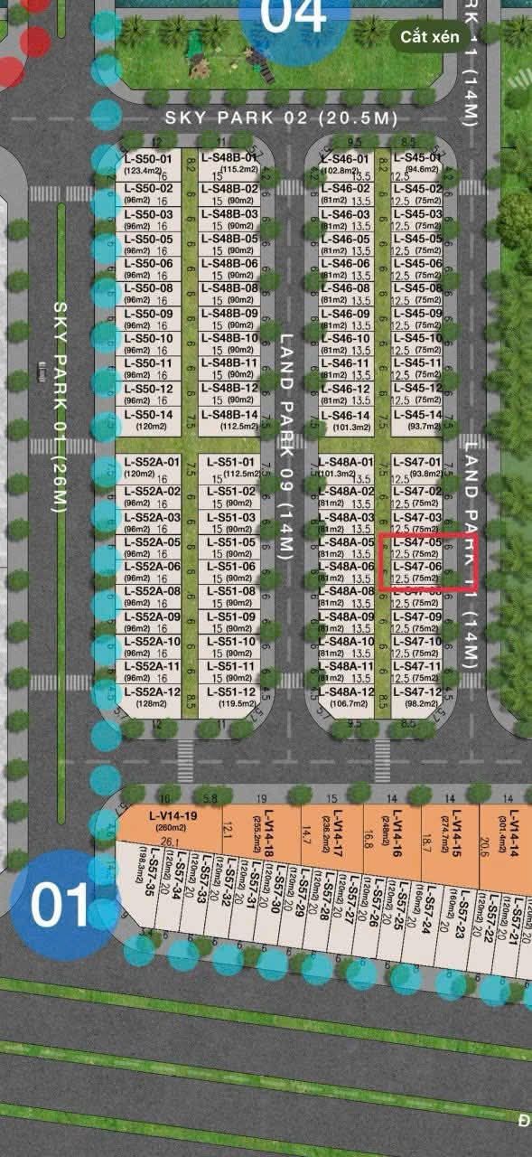 Đất nền dự án Casa Centra Duy Hải 75m² giá 500 triệu - Đầu tư sinh lời ngay!