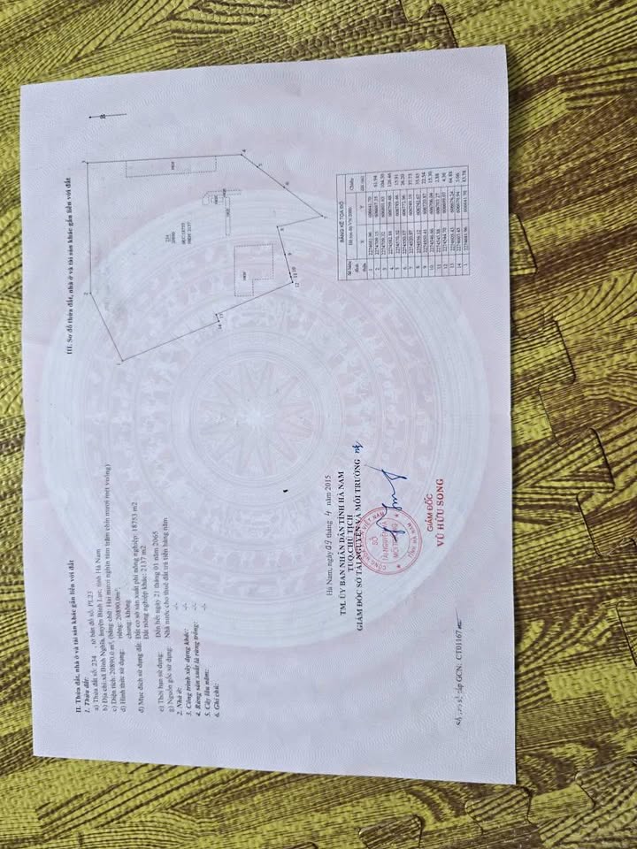 Đất sản xuất tại thị trấn Nghĩa Trụ, Bình Lục 20.000m² giá 50 tỷ - Cơ hội đầu tư hấp dẫn!