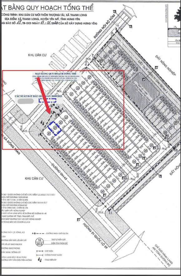 Đất nền xã Thanh Long, Yên Mỹ 123m² giá 4 tỷ - Cơ hội đầu tư tuyệt vời!
