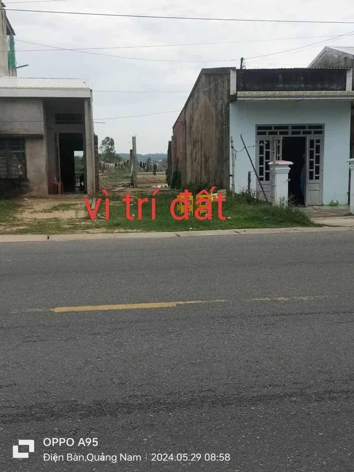 Đất mặt tiền Điện Hòa 123.2m² giá 1.3 tỷ - Thích hợp kinh doanh buôn bán!