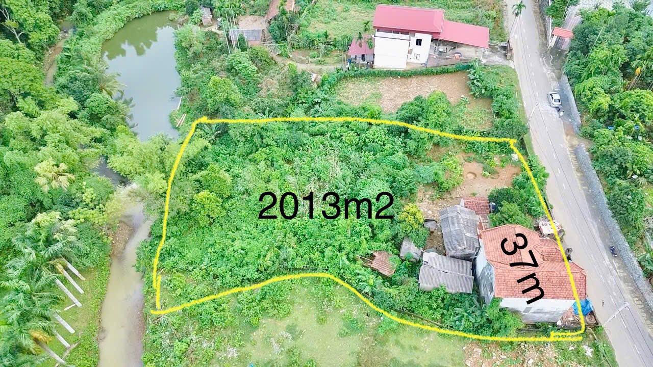 Đất nền mặt đường nhựa 2013m² tại Phú Cát - Giá chỉ 10 triệu/m², đầu tư sinh lời!