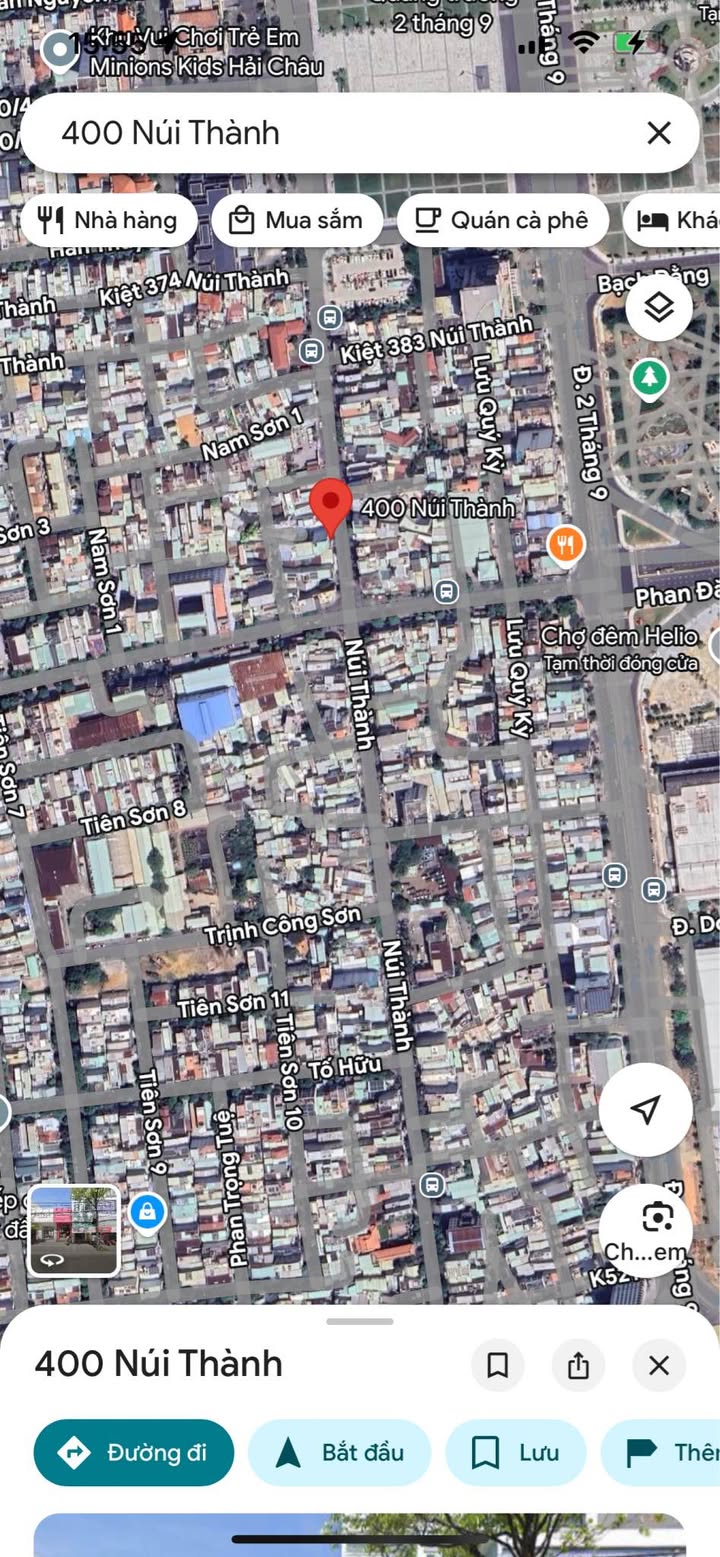 Dãy trọ kiệt Núi Thành, Hải Châu, Đà Nẵng 116m² giá 4 tỷ - Đầu tư sinh lời ngay!