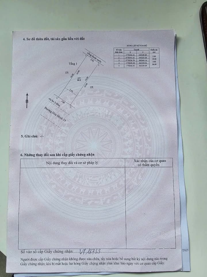 Bán đất tặng nhà mặt tiền Hòa Minh 19, Đà Nẵng 90m² giá 5.75 tỷ - Đầu tư sinh lời ngay!