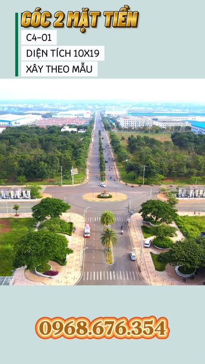 Lô đất góc vàng tại KĐT Cát Tường Phú Hưng, Đồng Xoài – Diện tích 190m² chỉ 3.4 tỷ!