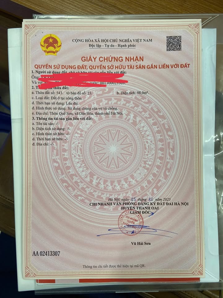 Đất nền Quế Sơn, Tân Ước 90m² - Mặt đường kinh doanh, giá đầu tư hấp dẫn!