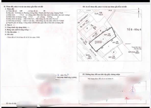 Đất nền đẹp tại Giếng Đáy, Hạ Long 175m² giá chỉ 3.2 tỷ - Kinh doanh thuận lợi!